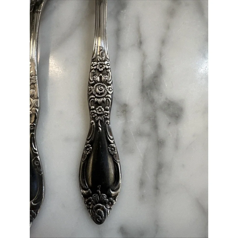 Oneida Northland Silversmiths 42Pc Stainless Flatware Set/8 Classic Carolina
